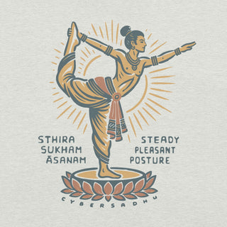 Sthira Sukham Unisex t-shirt