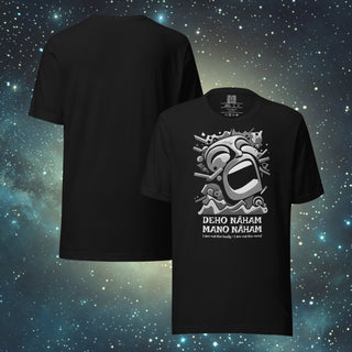 Not the Body black Unisex t-shirt