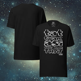 Tat Tvam Asi black Unisex t-shirt