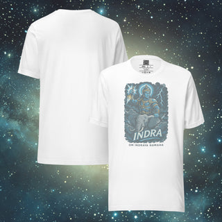 Indra white Unisex t-shirt