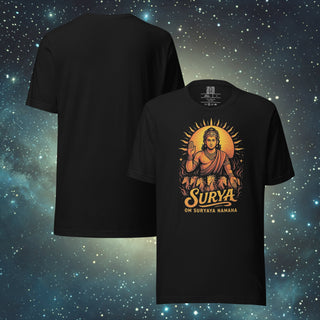 Surya black Unisex t-shirt