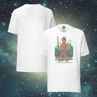 Kartikeya white Unisex t-shirt