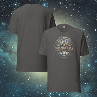 Pranayama Bridge asphalt Unisex t-shirt