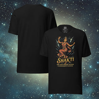 Shakti black Unisex t-shirt