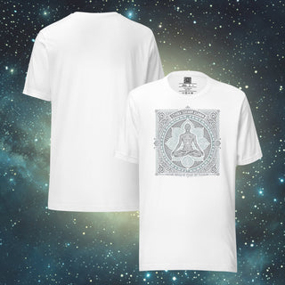Asana 2 white Unisex t-shirt
