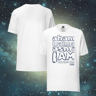 Aham Brahma Asmi white Unisex t-shirt