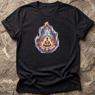 Fire of Yoga Unisex t-shirt