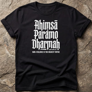 Ahimsa Dark Unisex t-shirt