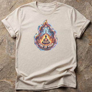 Fire of Yoga Unisex t-shirt