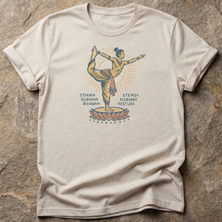 Sthira Sukham Unisex t-shirt