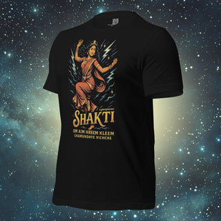 Shakti black Unisex t-shirt