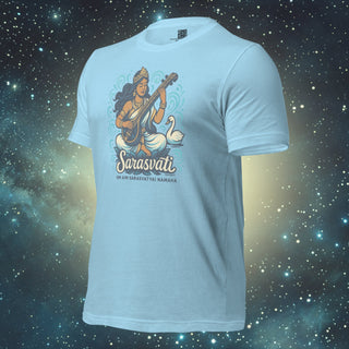 Sarasvati ocean blue Unisex t-shirt