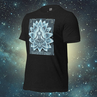 Samadhi Sutra black heather Unisex t-shirt