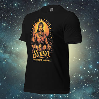 Surya black Unisex t-shirt