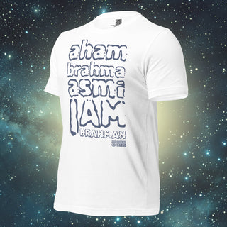 Aham Brahma Asmi white Unisex t-shirt
