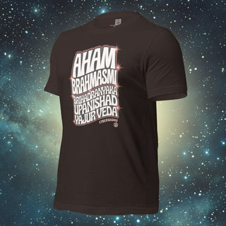 Aham Brahmasmi brown Unisex t-shirt