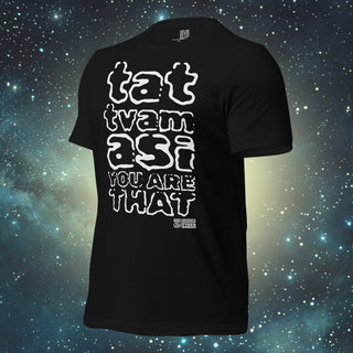 Tat Tvam Asi black Unisex t-shirt