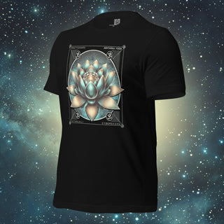 Pratyahara Lotus black Unisex t-shirt