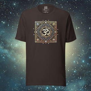 OM brown Unisex t-shirt