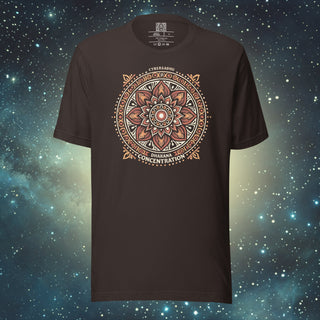 Dharana brown Unisex t-shirt