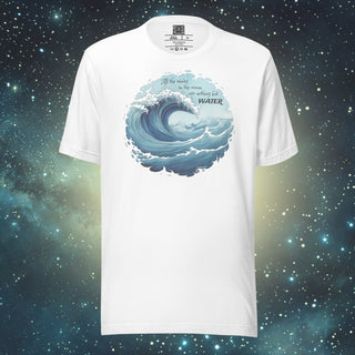 Only Water white Unisex t-shirt