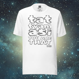 Tat Tvam Asi white Unisex t-shirt