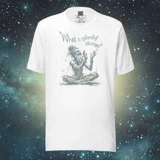 Splendid Illusion white Unisex t-shirt