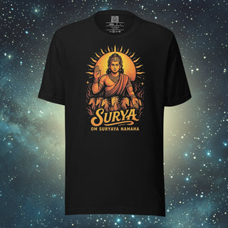 Surya black Unisex t-shirt