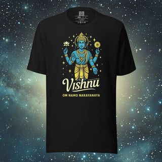 Vishnu black Unisex t-shirt