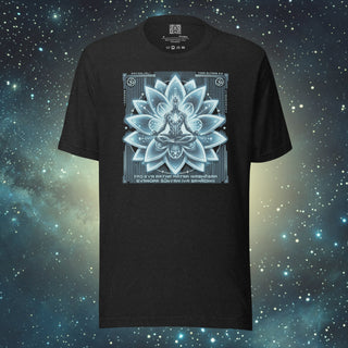 Samadhi Sutra black heather Unisex t-shirt