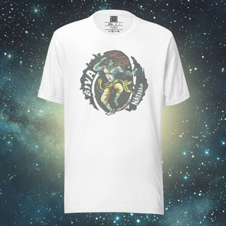 Cosmic Dancer white Unisex t-shirt