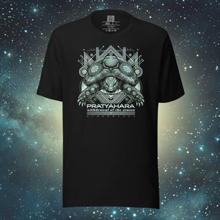 Pratyahara Tortoise black Unisex t-shirt
