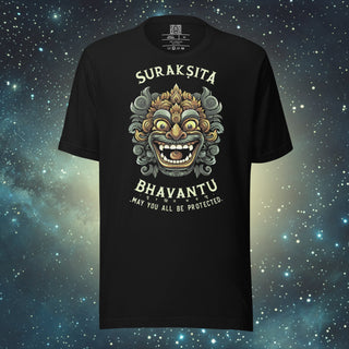 Be Protected black Unisex t-shirt