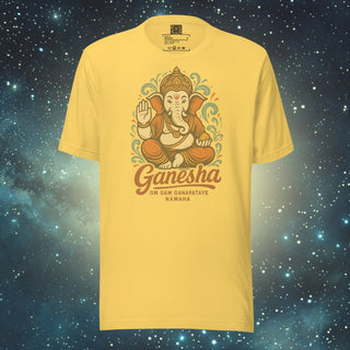 Ganesha yellow Unisex t-shirt