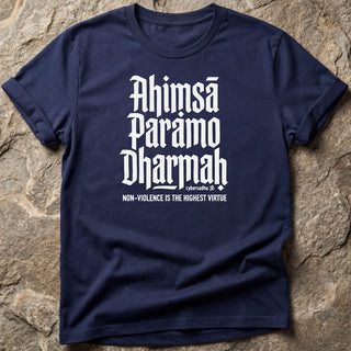 Ahimsa Dark Unisex t-shirt