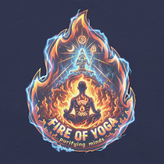 Fire of Yoga Unisex t-shirt