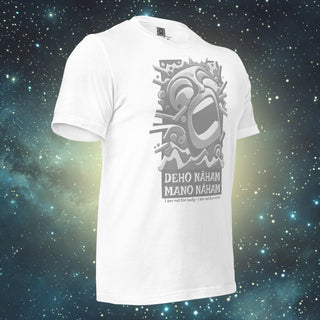 Not the Body white Unisex t-shirt