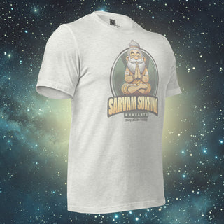 All Be Happy ash Unisex t-shirt