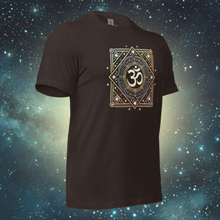 OM brown Unisex t-shirt