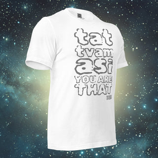 Tat Tvam Asi white Unisex t-shirt