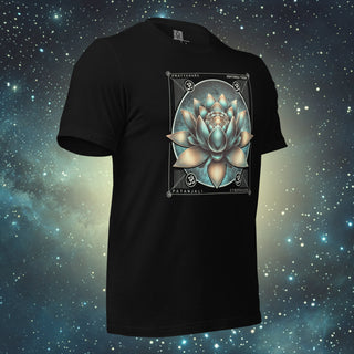 Pratyahara Lotus black Unisex t-shirt