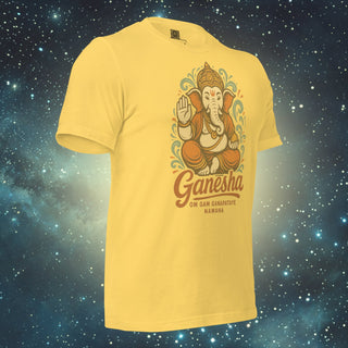 Ganesha yellow Unisex t-shirt