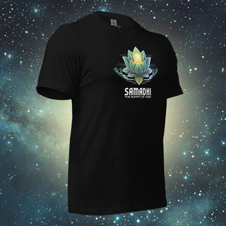 Samadhi Summit of Yoga black Unisex t-shirt