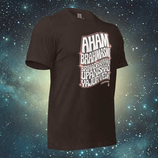 Aham Brahmasmi brown Unisex t-shirt