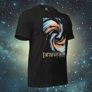 Pranayama black heather Unisex t-shirt
