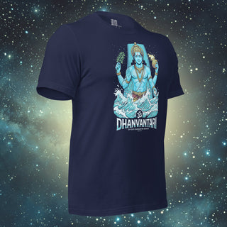 Dhanvantari navy Unisex t-shirt