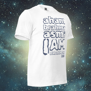 Aham Brahma Asmi white Unisex t-shirt