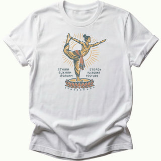 Sthira Sukham Unisex t-shirt