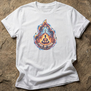 Fire of Yoga Unisex t-shirt